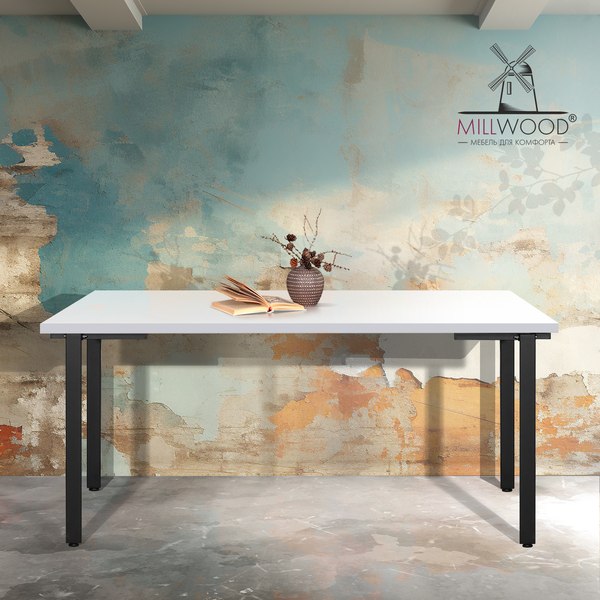 Купить Обеденный стол Millwood Лофт Прага Л 160x80x75 в Слуцке