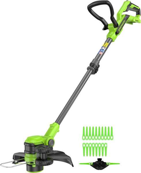 Триммер аккумуляторный Greenworks G24LT301 / 2113207 (без АКБ и ЗУ)