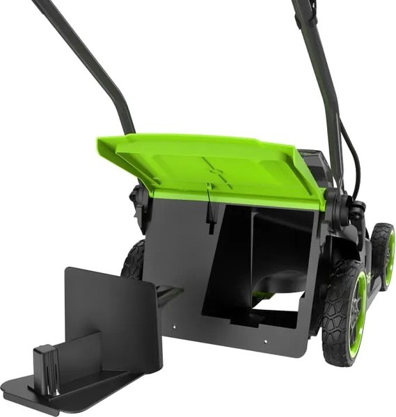 Газонокосилка аккумуляторная Greenworks GD24X2LM361 бесщеточная 2x24V 36см / 2520707UD (c 2-мя АКБ 4Ач и ЗУ)