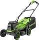Газонокосилка аккумуляторная Greenworks GD24X2LM361 бесщеточная 2x24V 36см / 2520707UD (c 2-мя АКБ 4Ач и ЗУ) - 