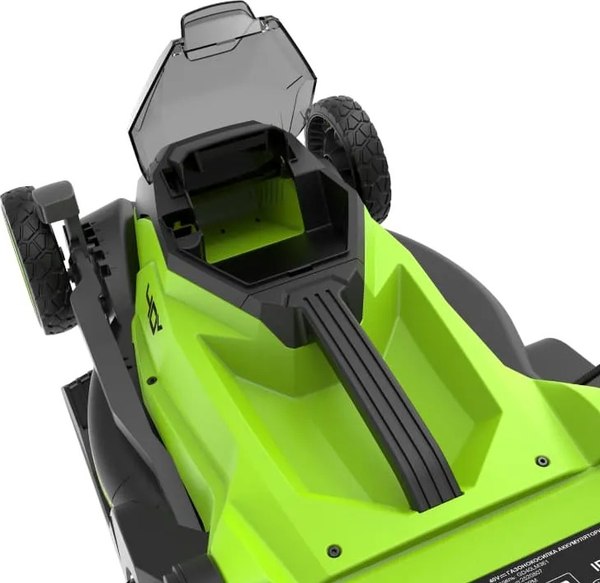 Газонокосилка аккумуляторная Greenworks GD40LM361 бесщеточная 40V 36см / 2520807UB (c АКБ 4Ач и ЗУ)