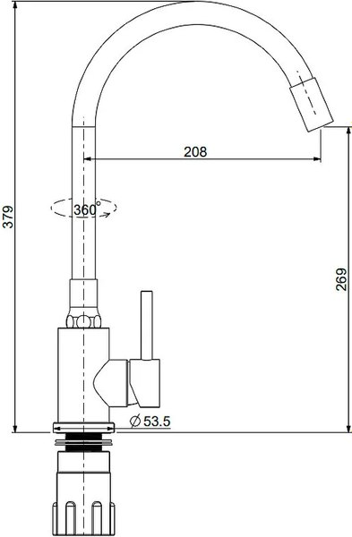 Смеситель Splenka S201.4408.03