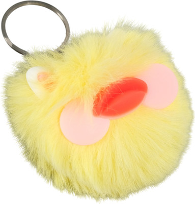 Брелок Sima-Land Пушистик на кольце. Необычный утенок / 10707369 (желтый) - 