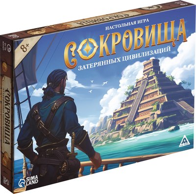 

Настольная игра, Сокровища затерянных цивилизаций / 10654865