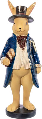 Статуэтка Elan Gallery Кролик в шляпе / 210210 -