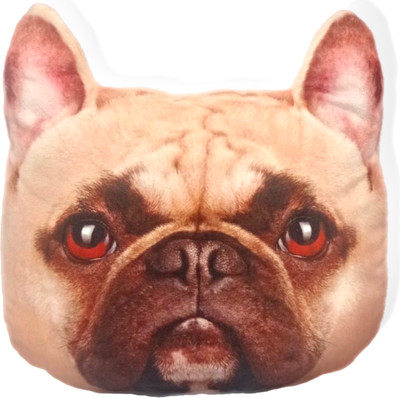 Подушка-игрушка Malvina Мордочка Собака Мопс / 30.170.2 - 