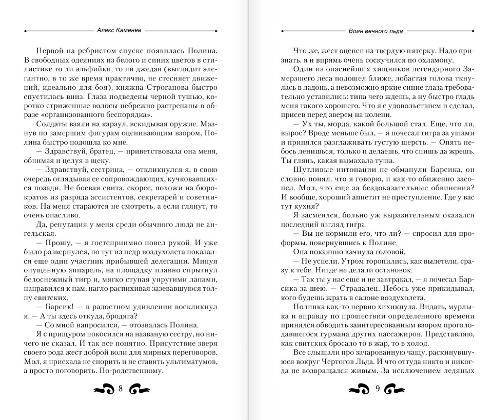 Художественная книга АСТ Воин вечного льда, твердая обложка (Каменев Алекс) — фото 5