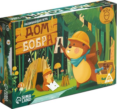 

Настольная игра, Дом бобра / 10796928