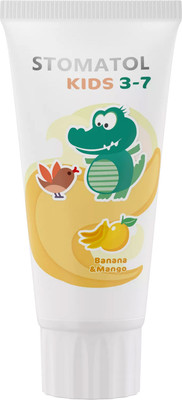 

Зубная паста, Banana & mango 3-7 лет