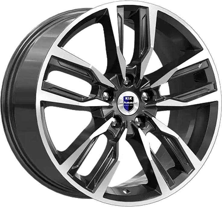 Литой диск K&K Борэй (КС901) 18x8" 5x114.3мм DIA 67.1мм ET 35мм Алмаз черный