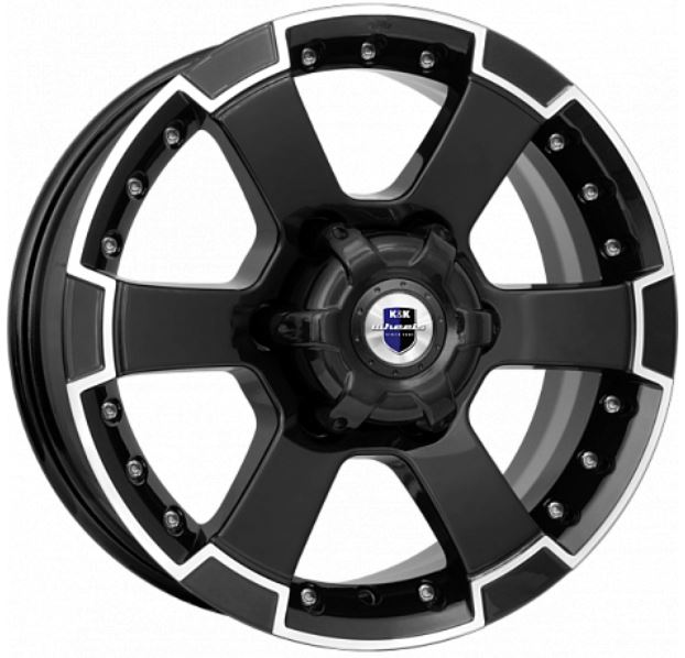Литой диск K&K М56 (КС593) 16x7" 6x139.7мм DIA 67.1мм ET 20мм Алмаз черный
