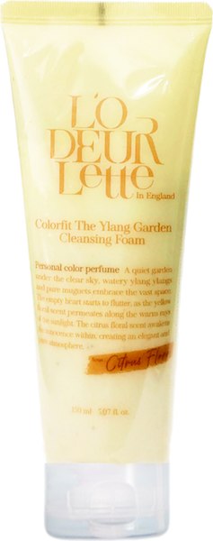 Пенка для умывания L'odeurlette In England Colorfit The Ylang Garden с витаминными капсулами (150мл)