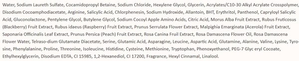 Гель для умывания L'odeurlette In England Colorfit Cherry Fleur Cleansing Gel д/проблемной кожи (150мл)