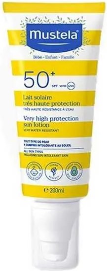 Лосьон для загара Mustela с очень высокой степенью защиты