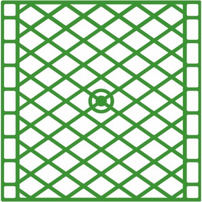 

Решетка для мойки, 270x270 / 23с262-3567