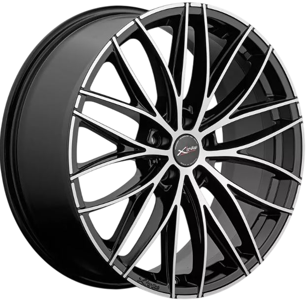 Литой диск X'trike X-141 Li 7 20x8" 5x120мм DIA 62.5мм ET 45.5мм BK/FP