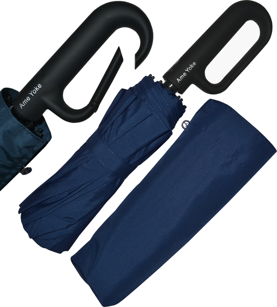 Зонт складной Ame Yoke ОК58-12DR (синий)