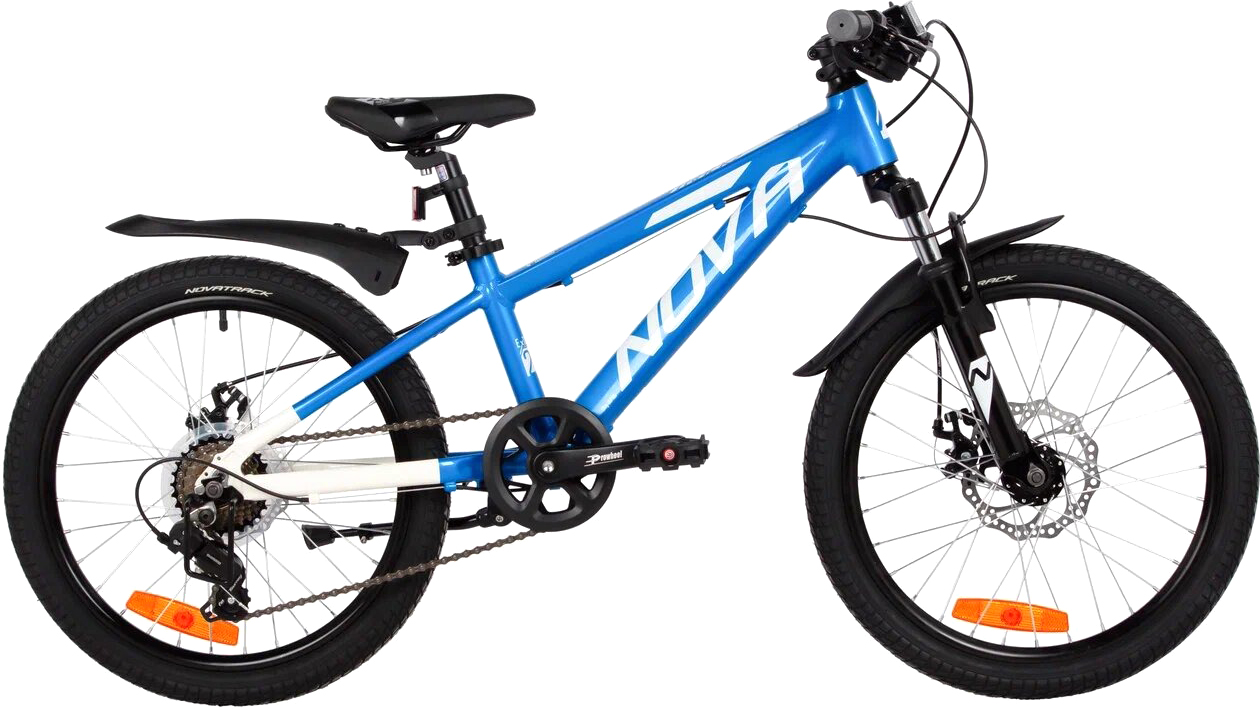 Детский велосипед Novatrack Extreme 20 / 20AHD.EXTREME.BL5 (синий, разобранный, в коробке)