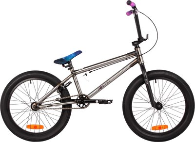 Велосипед Novatrack Zodiac / 20BMX.ZODIAC.SL5 (серебристый, разобранный, в коробке) - 