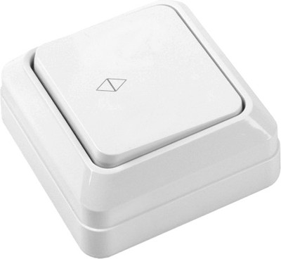 Выключатель General Lighting Альфа 477004 (белый) - 