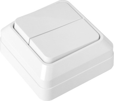 Выключатель General Lighting Альфа 477002 (белый) - 