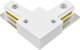Коннектор для шинопровода JAZZway PTR P CL-WH / 5052093 (белый) - 