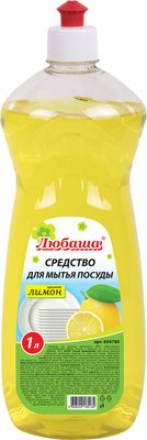 Средство для мытья посуды Любаша Лимон / 604780 (1л) - 