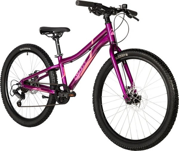 Велосипед Novatrack Novara 24 / 24AHD.NOVARA.10VL5 (фиолетовый, разобранный, в коробке)