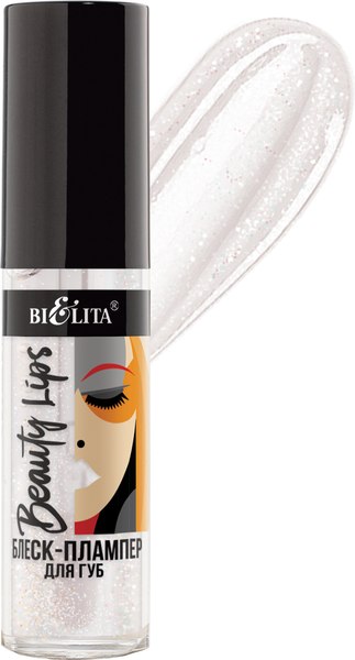 Блеск для губ Belita Beauty Lips тон 01 Clear Sparkle (5мл)