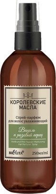Спрей для волос Belita Королевские масла Ваниль и розовый перец (250мл) - 