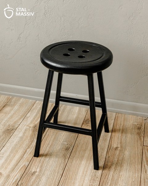 Купить Табурет Stal-Massiv Button-47 в Барановичах