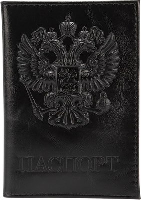 

Обложка на паспорт, 681-OP0440303-BLK