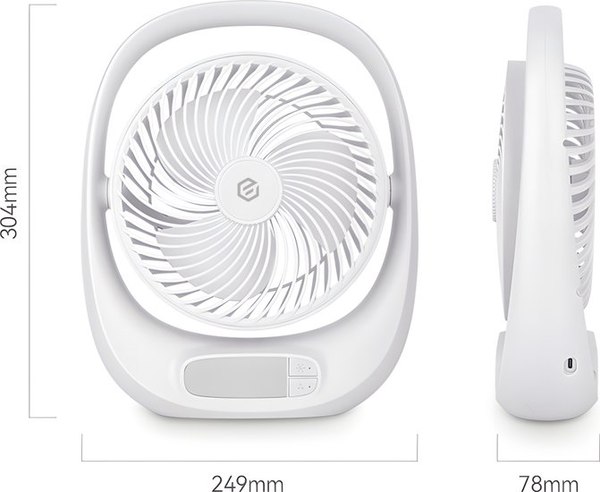 Вентилятор Evolution AirLeaf AL-101 (белый)