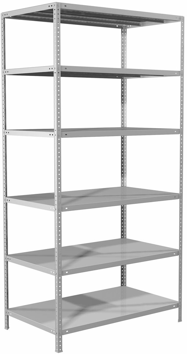 Стеллаж металлический Brabix Ms 220/60-6 / 291376