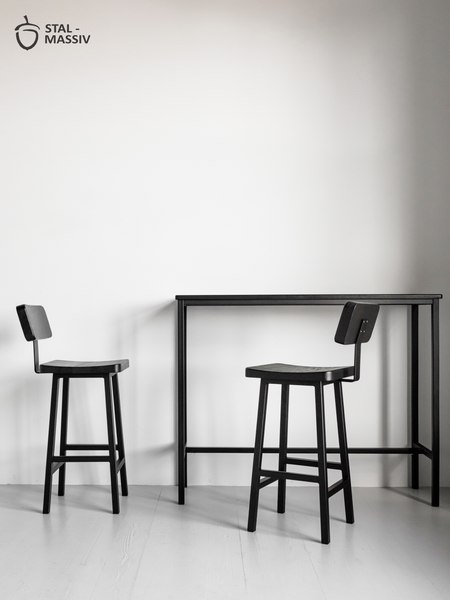 Купить Стул барный Stal-Massiv HALLS-MS65 в Минске