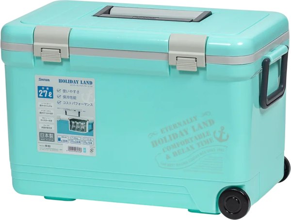 Термоконтейнер Shinwa Holiday Land Cooler / HLC-27H-BL