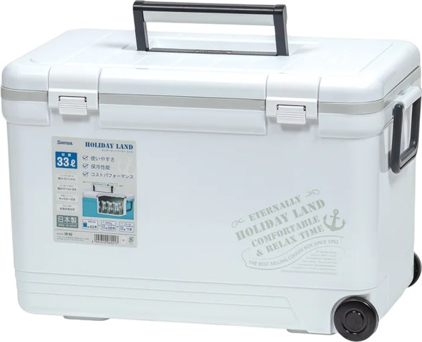 Термоконтейнер Shinwa Holiday Land Cooler / HLC-33H-W