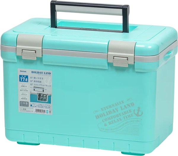 Термоконтейнер Shinwa Holiday Land Cooler / HLC-17H-BL