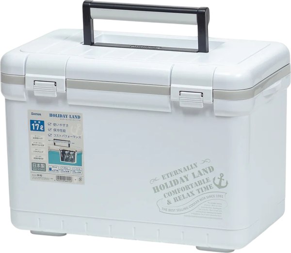 Термоконтейнер Shinwa Holiday Land Cooler / HLC-17H-W