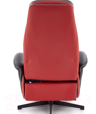 Кресло-реклайнер Halmar Camaro (черный/красный)