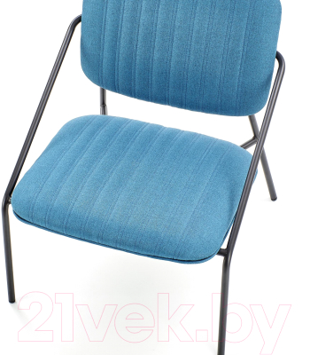 Кресло мягкое Halmar Dennis (синий)