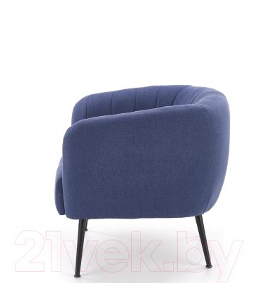 Кресло мягкое Halmar Lusso (синий)