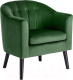 Кресло мягкое Halmar Marshal (темно-зеленый) - 