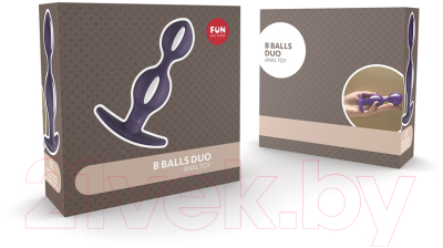 Шарики интимные Fun Factory B Balls / 21395 (черный/красный)