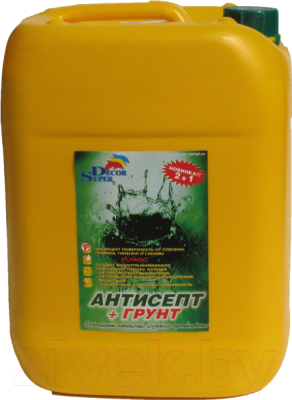 

Грунтовка Super Decor, Супергрунт 70 + Антисепт / ВД-АК-006