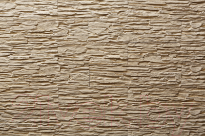Декоративный камень бетонный Petra Сахара угловой элемент 04П1.У (лимонный)
