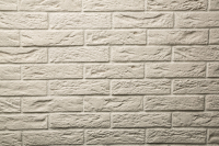 Декоративный камень бетонный Petra Туринский кирпич 12П0 (белый) - 