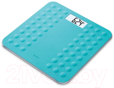 

Напольные весы электронные Beurer, GS 300 Turquoise
