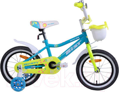 Детский велосипед AIST Wiki 2019 (14, голубой)
