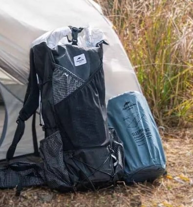 Туристический коврик Naturehike 200x65x3см / NH21FCD10-G (серый) — фото 3
